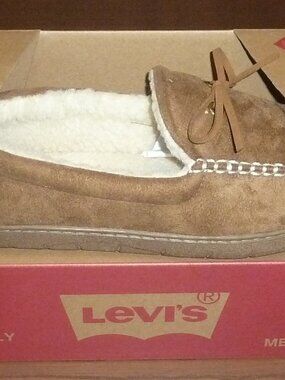 Levi's Mens Moccasin Slippers Size Medium 8-9